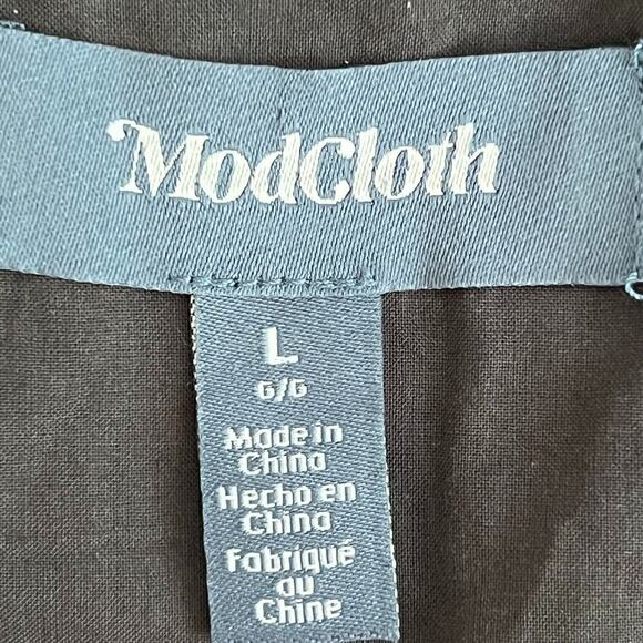 ModCloth Large Dress Cotton Retro 50s Swing Library Book Lover Gift RARE Pinup - Picture 16 of 16